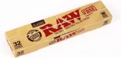 RAW Classic King Size Cone 32 Cones Per Pak