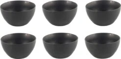 Studio Tavola Kommen Black Tie ø 14 Cm - 6 Stuks