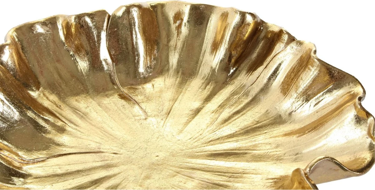 Fruitschaal Goud Rond Kunststof 33 Cm - Decoratieve Schalen Voor Groente En Fruit 5 Fruitschaal Goud Rond Kunststof 33 Cm - Decoratieve Schalen Voor Groente En Fruit - Afbeelding 3