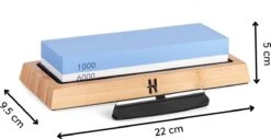 Hanamura Wetsteen Messenslijper - Slijpsteen Voor Messen - Korrel 1000/6000 -Skimask 1200x618