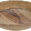 Home & Styling Decoratie/serveerschaal - Donker Mangohout - 30 X 7 Cm