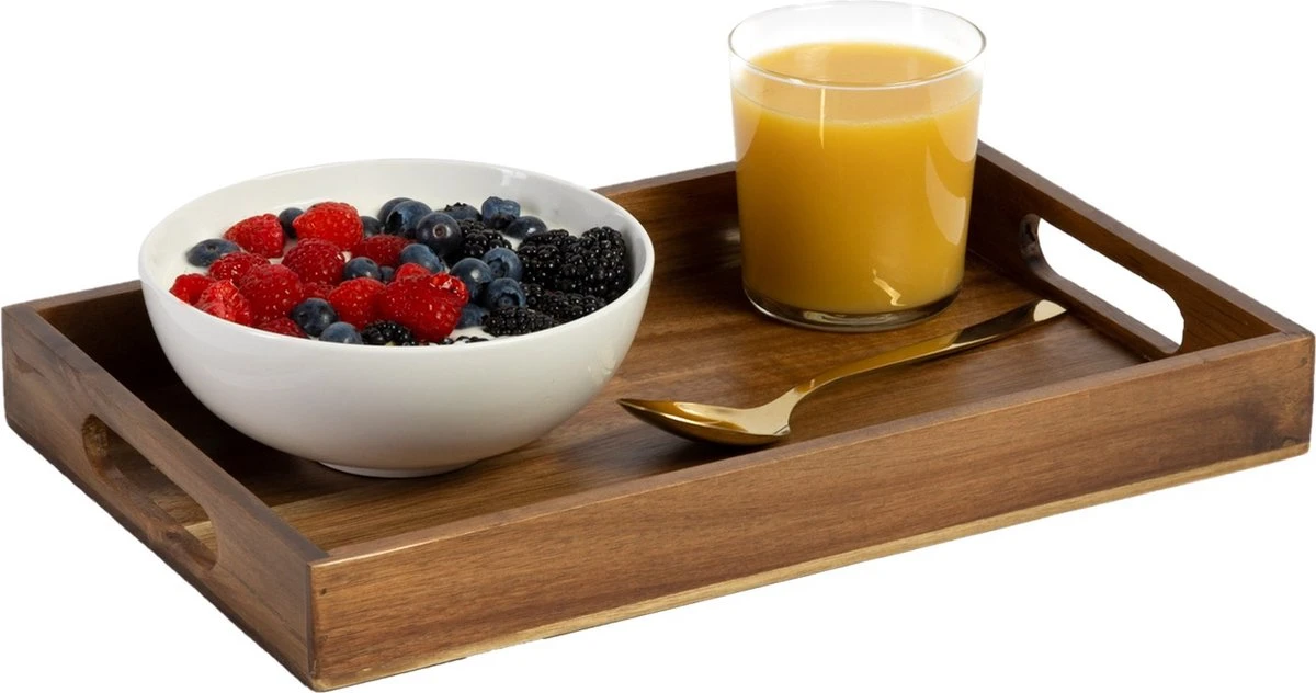 Jay Hill Dienblad Acacia Naturel 35 X 22 Cm 3 Jay Hill Dienblad Acacia Naturel 35 X 22 Cm