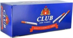 Sigarettenhulzen CLUB 250 X 4 Hulzen