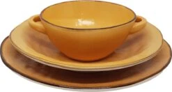 Vivi Oggi - Soepkommen Met Oor - Ø 15cm - Geel - Italië -Skimask 1200x641 4