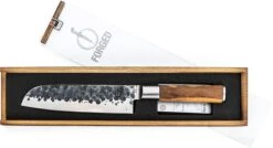 Forged Olive Santokumes 18cm - Olijfhout - In Houten Giftbox 22 Forged Olive Santokumes 18cm - Olijfhout - In Houten Giftbox -Skimask 1200x649 4