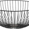 Merkloos Zwarte Fruitschaal/draadmand Metaal 35 Cm - Groot - Draadmanden/opbergmanden/fruitschalen -Skimask 1200x666 12