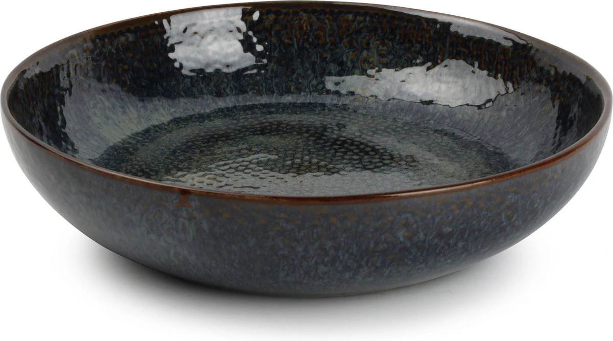 Salt&Pepper - Diep Bord - 21,5xH5cm - Saffier - Mielo - Set/4 4 Salt&Pepper - Diep Bord - 21,5xH5cm - Saffier - Mielo - Set/4 - Afbeelding 2