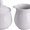 Merkloos Melk En Suiker Setje Van Porselein 150 Ml - Keukenbenodigdheden - Tafel Decoratie/accessoires - Melk En Suiker Setjes - Melkkannetjes - Suikerpotjes -Skimask 1200x679 2