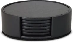 Castagnola Lederen Onderzetters Met Houder – Onderzetters Voor Glazen – Onderzetters Design – Onderzettersset – Drink Onderzetters – Leder – Leren Onderzetters – Set Van 6 – Zwart 15 Castagnola Lederen Onderzetters Met Houder – Onderzetters Voor Glazen – Onderzetters Design – Onderzettersset – Drink Onderzetters – Leder – Leren Onderzetters – Set Van 6 – Zwart -Skimask 1200x705 3