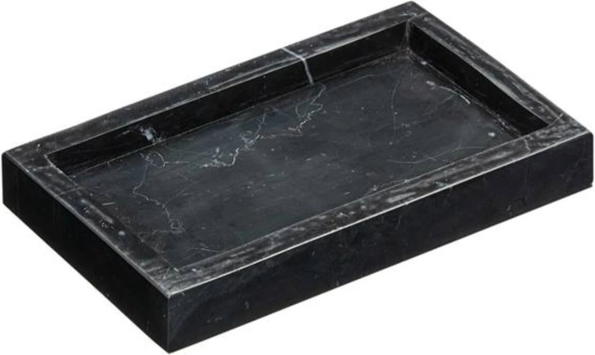 Marmer Plateau Zwart Mini Kaarsplateau Badkameraccessoires H:12.7 Cm B:9.2 Cm D:1.7 Cm 3 Marmer Plateau Zwart Mini Kaarsplateau Badkameraccessoires H:12.7 Cm B:9.2 Cm D:1.7 Cm