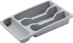 Curver Bestekbak 4 Vakken S - 33x20x6 Cm - Lichtgrijs -Skimask 1200x719 1