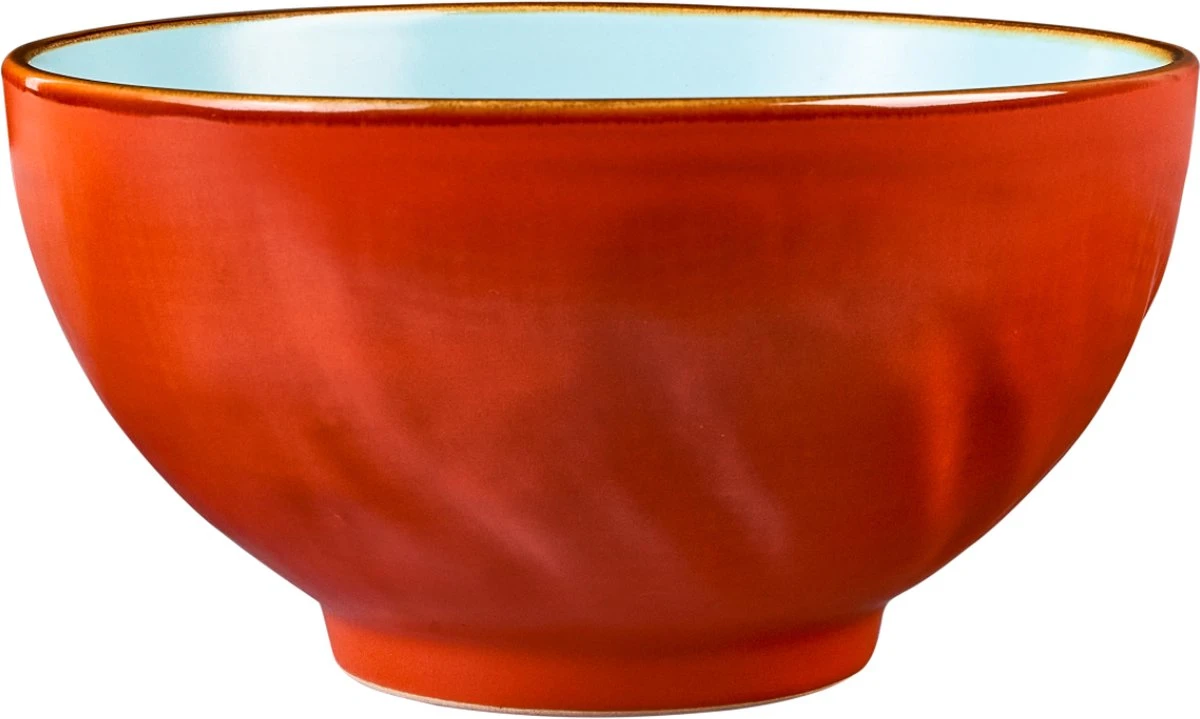 Vivi Oggi - Kom - Ontbijtkom - Kommen Set Van 6 - Ø 14cm - Kleurrijk - Italië 13 Vivi Oggi - Kom - Ontbijtkom - Kommen Set Van 6 - Ø 14cm - Kleurrijk - Italië - Afbeelding 11