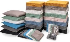 Merkloos Tafellaken-Tafelzeil - Dordogne 160cm Poly/katoen Zwart 9 Merkloos Tafellaken-Tafelzeil - Dordogne 160cm Poly/katoen Zwart -Skimask 1200x725 4