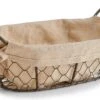 1x Vintage Brood Serveer Mandjes Metaaldraad 26 X 17 Cm - Zeller - Keukenbenodigdheden - Tafel Dekken - Ontbijten/Brunchen/Lunchen - Broodjes/bolletjes Serveren - Broodmanden -Skimask 1200x726 5