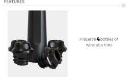 YUGN Wijn Vacuumpomp Wijnstopper Vacuum - Wijn Stopper Flessenstop Met 4 Vacuüm Wijndoppen - Wijndop Met Timer - Cadeau Tip -Skimask 1200x735 2