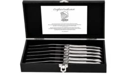 Laguiole Style De Vie Steakmessen Luxury Line - 6-delig - RVS -Skimask 1200x736