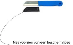 Solingen Schilmesje Duits - Zwart - RVS 16 Cm. Met Beschermhoes - 10 Stuks -Skimask 1200x744 1