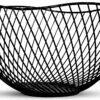 Fruitschaal Zwart – Fruitmand – Metaal – Modern – Medium – 25cm - Baulk® -Skimask 1200x751 5
