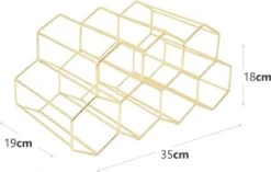Wijnrek Hexagon 9 Flessen | Flessenrek | Wijn Accessoires | Wijnkast | Wijnrek Metaal | Wijnrekken | Wijnfleshouder | Wijnhouder | Goud 35 Wijnrek Hexagon 9 Flessen | Flessenrek | Wijn Accessoires | Wijnkast | Wijnrek Metaal | Wijnrekken | Wijnfleshouder | Wijnhouder | Goud -Skimask 1200x761 5