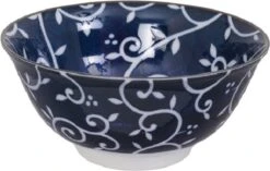 Tokyo Desig Studio - Mixed Bowls - Blue Designs - 15x7 Cm, 550 Ml - Set Van 4 Kommen In Luxe Geschenkdoos -Skimask 1200x763 4