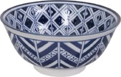 Tokyo Desig Studio - Mixed Bowls - Blue Designs - 15x7 Cm, 550 Ml - Set Van 4 Kommen In Luxe Geschenkdoos -Skimask 1200x764 5