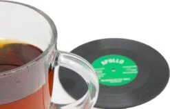 Merkloos Vinyl Platen Onderzetters Voor Glazen | LP Onderzetters (6 Stuks) | Onderzetters Met Anti-slip -Skimask 1200x768 7