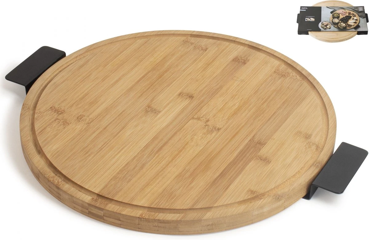 CasaLupo Serveerplank Gusta Lazy Susan Draaibaar ø 42 Cm 7 CasaLupo Serveerplank Gusta Lazy Susan Draaibaar ø 42 Cm - Afbeelding 5