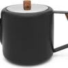 Bredemeijer - Theepot Duet Design Boston 1,1L Mat Zwart- Dubbelwandig -Skimask 1200x792 10