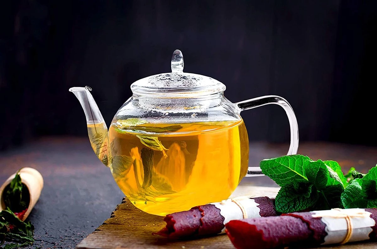 Feelino 1300 Ml Thee- En Koffiepot Met Zeef In Tuit En Glazen Deksel, Ideaal Voor 2 Personen, Special Edition Vaatwasmachinebestendig, Hittebestendig, Hoogwaardig Borosilicaatglas 4 Feelino 1300 Ml Thee- En Koffiepot Met Zeef In Tuit En Glazen Deksel, Ideaal Voor 2 Personen, Special Edition Vaatwasmachinebestendig, Hittebestendig, Hoogwaardig Borosilicaatglas - Afbeelding 2