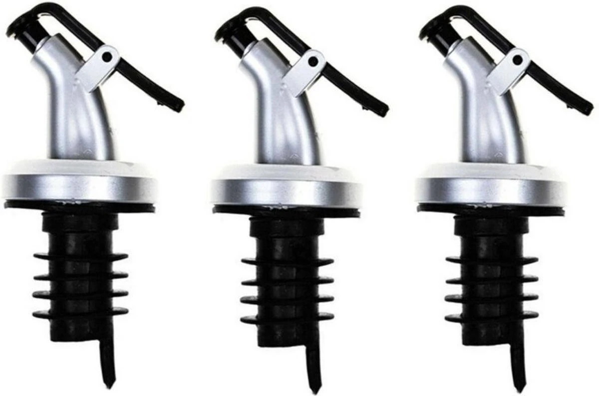 Binnenshuis - Olijfolie Schenktuit - Schenkdop Voor Wijn, Fles Of Cocktail - Kunststof Dop - 1 Stuk - Universeel - Rubberen Afsluitring - Olie Schenker - Bar Accessoires - Schenker 8 Binnenshuis - Olijfolie Schenktuit - Schenkdop Voor Wijn, Fles Of Cocktail - Kunststof Dop - 1 Stuk - Universeel - Rubberen Afsluitring - Olie Schenker - Bar Accessoires - Schenker - Afbeelding 6