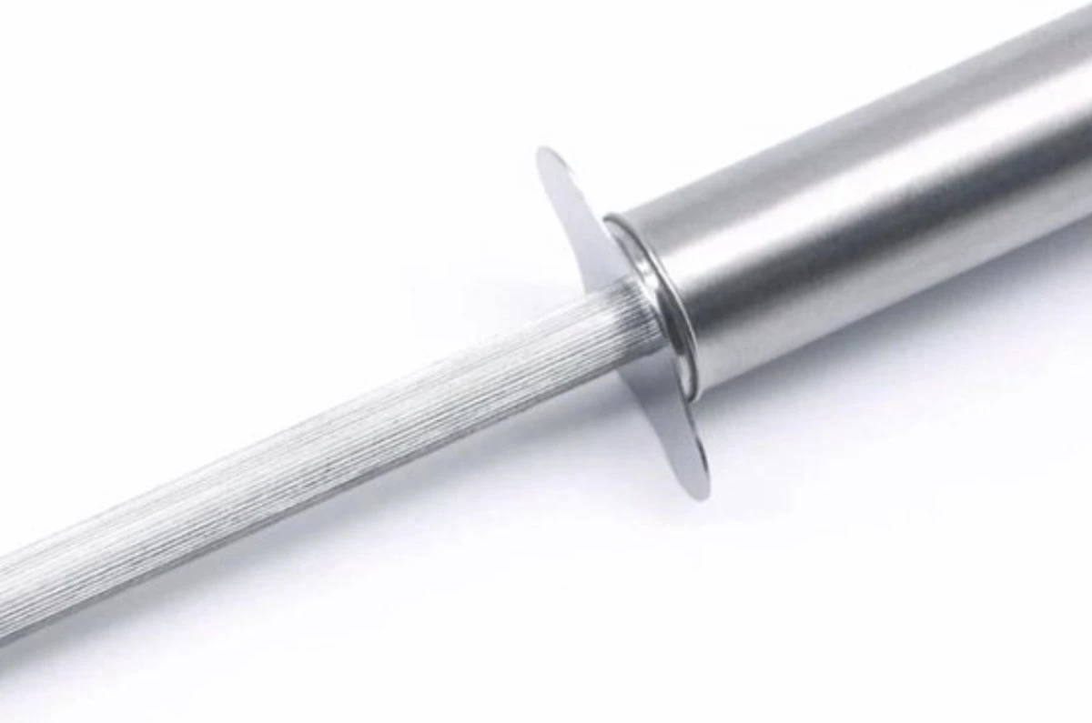 Blade Masters Messenslijper - Moderne RVS Slijpstaaf - Compact - Diamant - 30cm Lengte 5 Blade Masters Messenslijper - Moderne RVS Slijpstaaf - Compact - Diamant - 30cm Lengte - Afbeelding 3