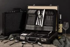 Swiss Pro+ Bestekset In Koffer-72 Delig-12 Persoons-Zwitsers Kwaliteit-Complete Set-100% Roestvrijstaal-Modern 23 Swiss Pro+ Bestekset In Koffer-72 Delig-12 Persoons-Zwitsers Kwaliteit-Complete Set-100% Roestvrijstaal-Modern -Skimask 1200x799 123