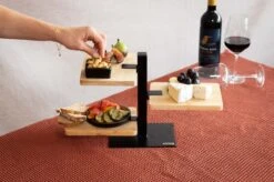 Gusta Serveertoren - 3 Bamboe Planken 25 Gusta Serveertoren - 3 Bamboe Planken -Skimask 1200x799 256