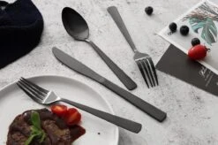 Swiss Pro+ Bestekset In Koffer-72 Delig-12 Persoons-Zwitsers Kwaliteit-Complete Set-100% Roestvrijstaal- Zwart 24 Swiss Pro+ Bestekset In Koffer-72 Delig-12 Persoons-Zwitsers Kwaliteit-Complete Set-100% Roestvrijstaal- Zwart -Skimask 1200x799 88