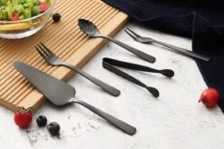 Swiss Pro+ Bestekset In Koffer-72 Delig-12 Persoons-Zwitsers Kwaliteit-Complete Set-100% Roestvrijstaal- Zwart 29 Swiss Pro+ Bestekset In Koffer-72 Delig-12 Persoons-Zwitsers Kwaliteit-Complete Set-100% Roestvrijstaal- Zwart -Skimask 1200x799 91