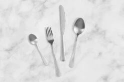 Magani - Zilveren Bestekset - Roestvrij Staal - 24-delig - Voor Zes Personen - PVD Coating -Skimask 1200x799 97