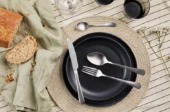 Magani - Zilveren Bestekset - Roestvrij Staal - 24-delig - Voor Zes Personen - PVD Coating -Skimask 1200x799 98