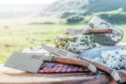 Laguiole Style De Vie Kaasmessenset Luxury Line - 3-delig - Olijfhout -Skimask 1200x800 10