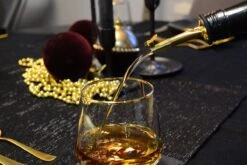 Merkloos Luxe Schenktuit, Fles, Wijn, Schenker, Cocktail, Goud, Olijfolie, Bar Butler, Whiskey, Schenkdop, Keuken, Diner -Skimask 1200x800 249