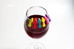 Merkloos Glasmarkers - Vogel - 6 Stuks -Skimask 1200x800 256