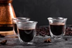 Dubbelwandige ESPRESSO Glazen Van Borosilicaat - Warme En Koude Dranken Kopjes - 70 ML - Set Van 6 17 Dubbelwandige ESPRESSO Glazen Van Borosilicaat - Warme En Koude Dranken Kopjes - 70 ML - Set Van 6 -Skimask 1200x800 287
