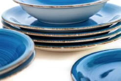 Quid | 18-delige Bordenset | Aardenwerk Bordenset | Vita Azul | Blauw -Skimask 1200x800 329