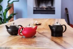 Bredemeijer Theepot Minuet Ceylon 1,4L Dubbelwandig - Zwart -Skimask 1200x800 374