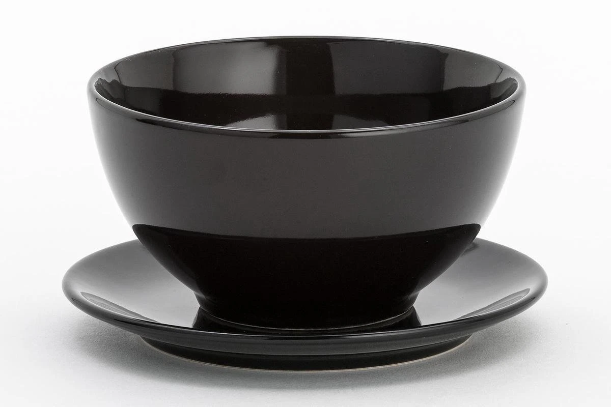 Lite-Body Kom Groot - Ø14,5cm/500 Ml - Mystique Zwart - Set Van 6 4 Lite-Body Kom Groot - Ø14,5cm/500 Ml - Mystique Zwart - Set Van 6 - Afbeelding 2