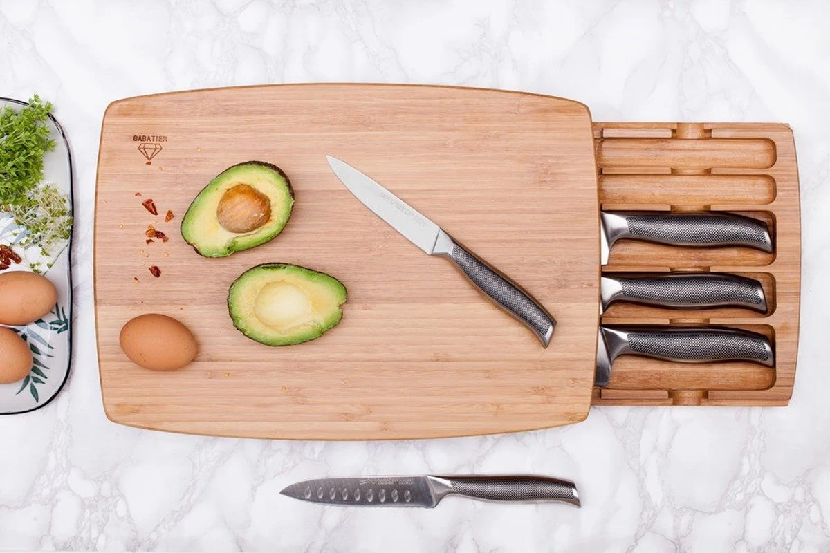 Diamant Sabatier Riyouri Universeel Keukenmes - 11cm - RVS - Doos 5 Diamant Sabatier Riyouri Universeel Keukenmes - 11cm - RVS - Doos - Afbeelding 3