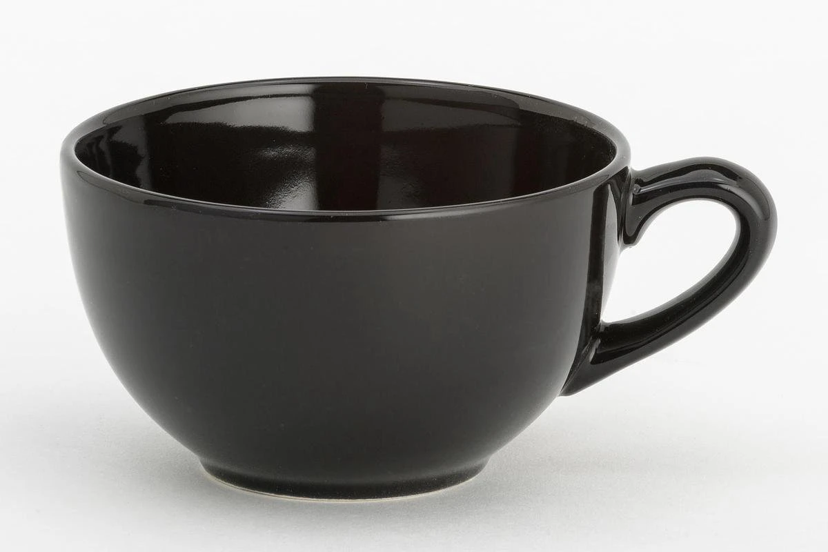 Lite-Body Hermes Soepkom Met Oor - Set Van 6 Stuks - 12 Cm/30 Cl - Aardewerk - Zwart Mat 4 Lite-Body Hermes Soepkom Met Oor - Set Van 6 Stuks - 12 Cm/30 Cl - Aardewerk - Zwart Mat - Afbeelding 2