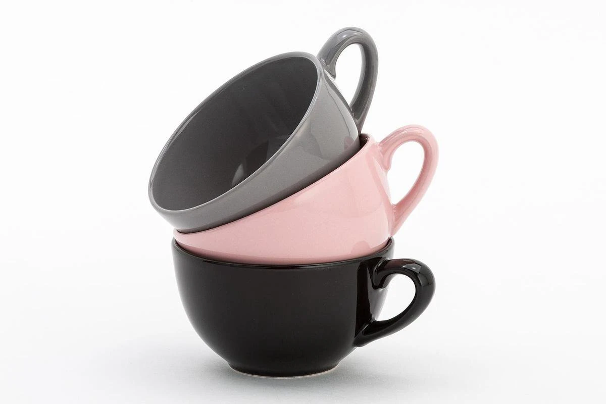 Lite-Body Hermes Soepkom Met Oor - Set Van 6 Stuks - 12 Cm/30 Cl - Aardewerk - Zwart Mat 7 Lite-Body Hermes Soepkom Met Oor - Set Van 6 Stuks - 12 Cm/30 Cl - Aardewerk - Zwart Mat - Afbeelding 5