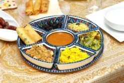 CRAFLAIR ~ Serveerschaal ~ Tapas Schaaltjes ~ 8-delig Set ~ Tapasschaal ~ Handgemaakt Aardewerk -Skimask 1200x800 454