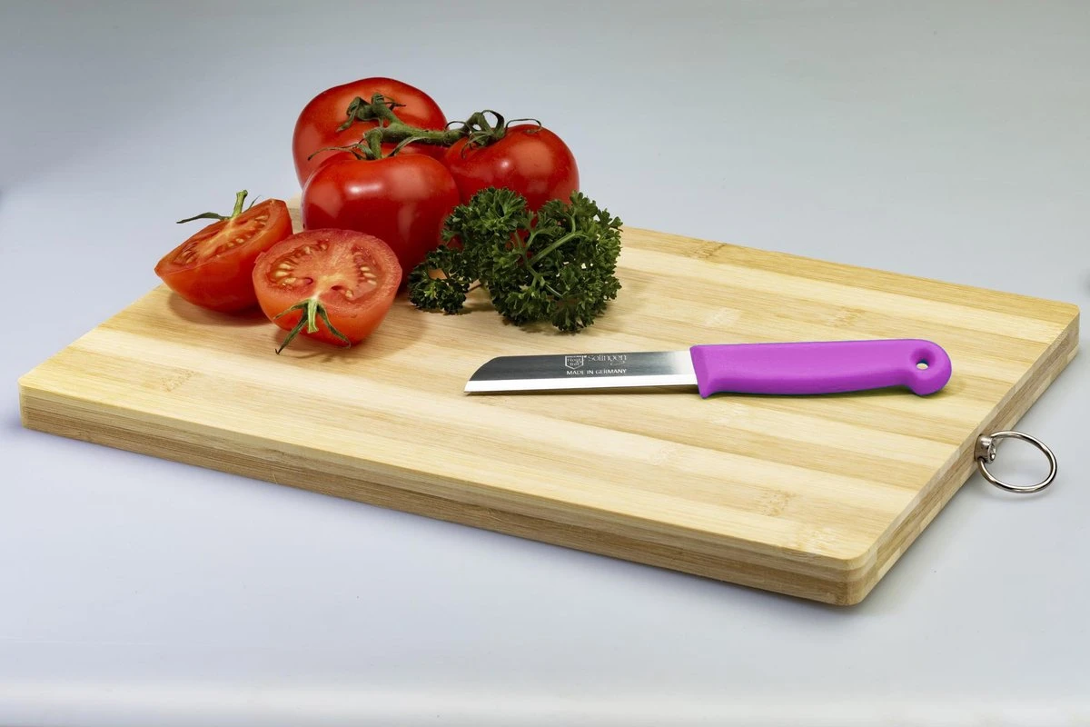 Solingen Schilmesje - RVS Glad - 16 Cm Met "Blade Cover" - Roze - 10 Stuks 5 Solingen Schilmesje - RVS Glad - 16 Cm Met "Blade Cover" - Roze - 10 Stuks - Afbeelding 3