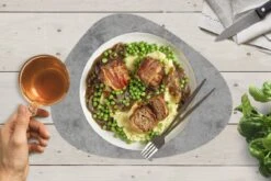 Placemat Organisch - Placemats Organic - Onderleggers - Beton Print - Grijs - Patronen - 10 Stuks -Skimask 1200x800 516